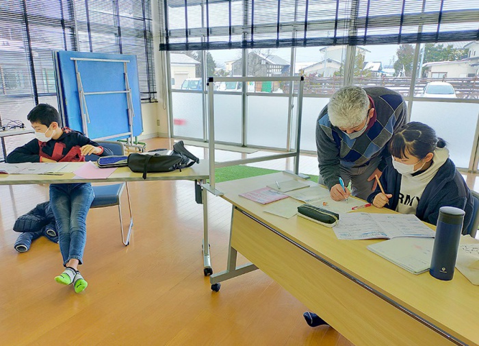 写真：学力アップ集中講座の様子