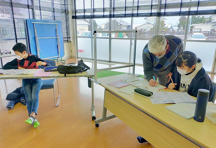 写真：学力アップ集中講座の様子