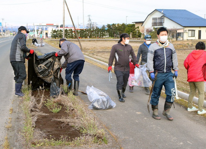 写真：マイロードサポート活動の様子