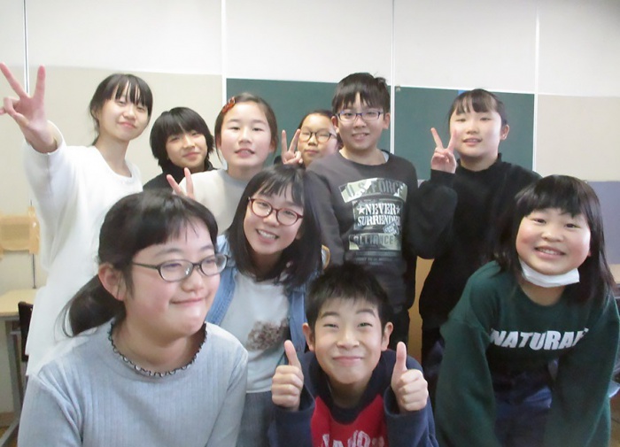 写真：児童クラブきらりを卒業した子どもたち