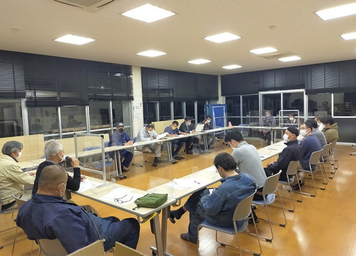 写真：専門部・きらり役員・事務局合同会議の様子