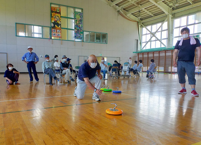 写真：シルバー健康レクリエーション大会：競技の様子
