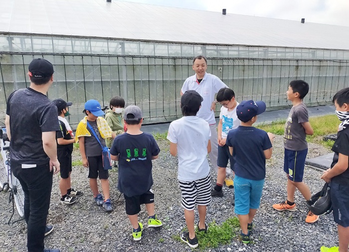 写真：第2回わんぱくキッズスクールの様子