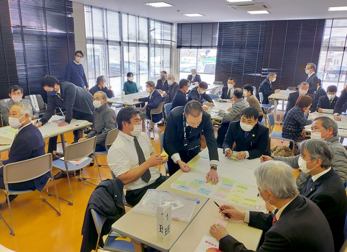 写真：吉島地区新春合同研修会の様子