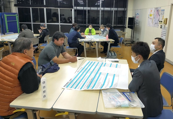 写真:第4次地区計画策定委員会「第3回作業部会」の様子