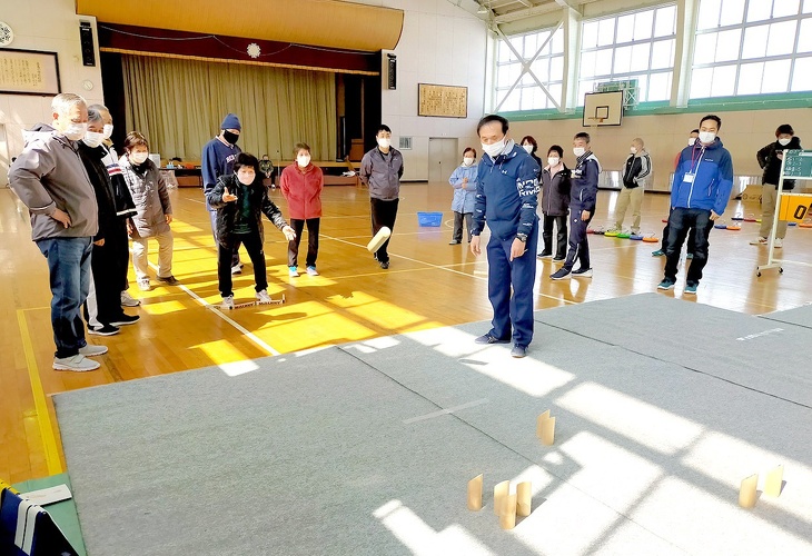 写真:冬季スポレクの様子