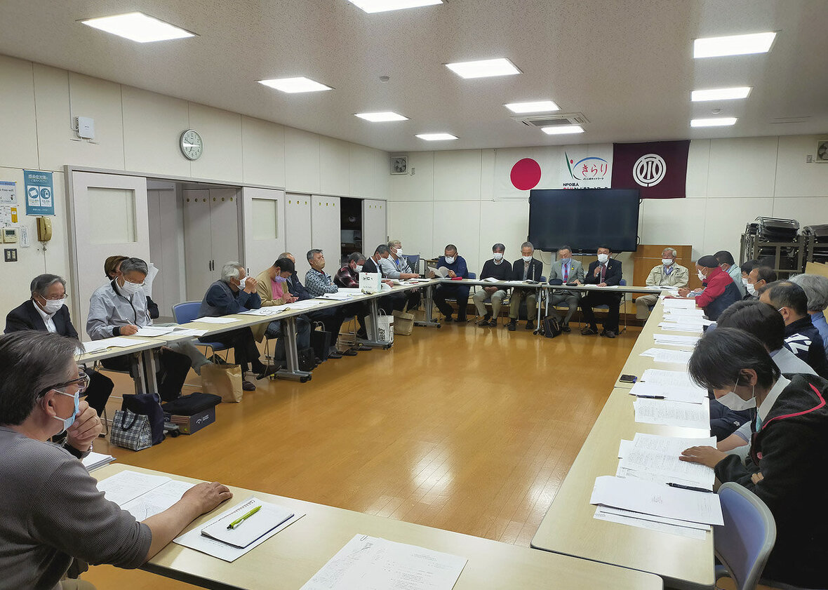 写真：吉島地区要望請願等申請委員会の様子