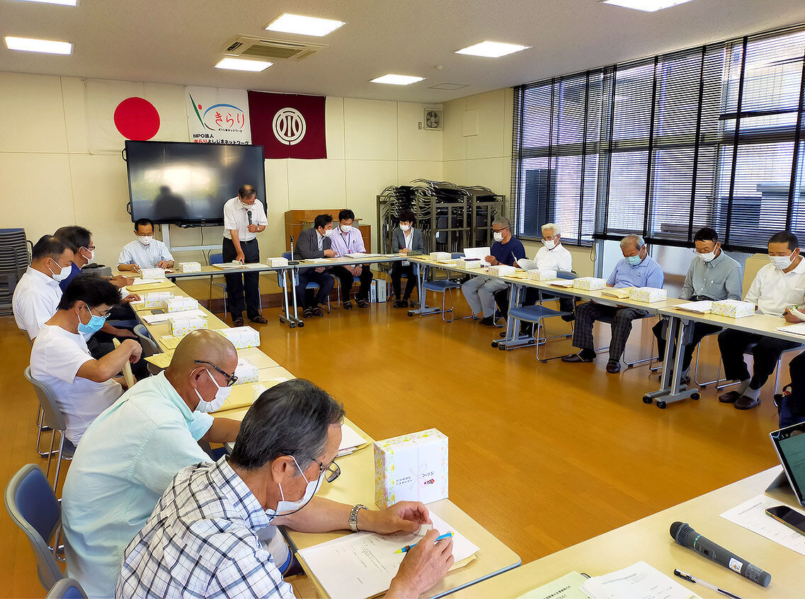 写真：日赤吉島地区協賛委員会総会の様子