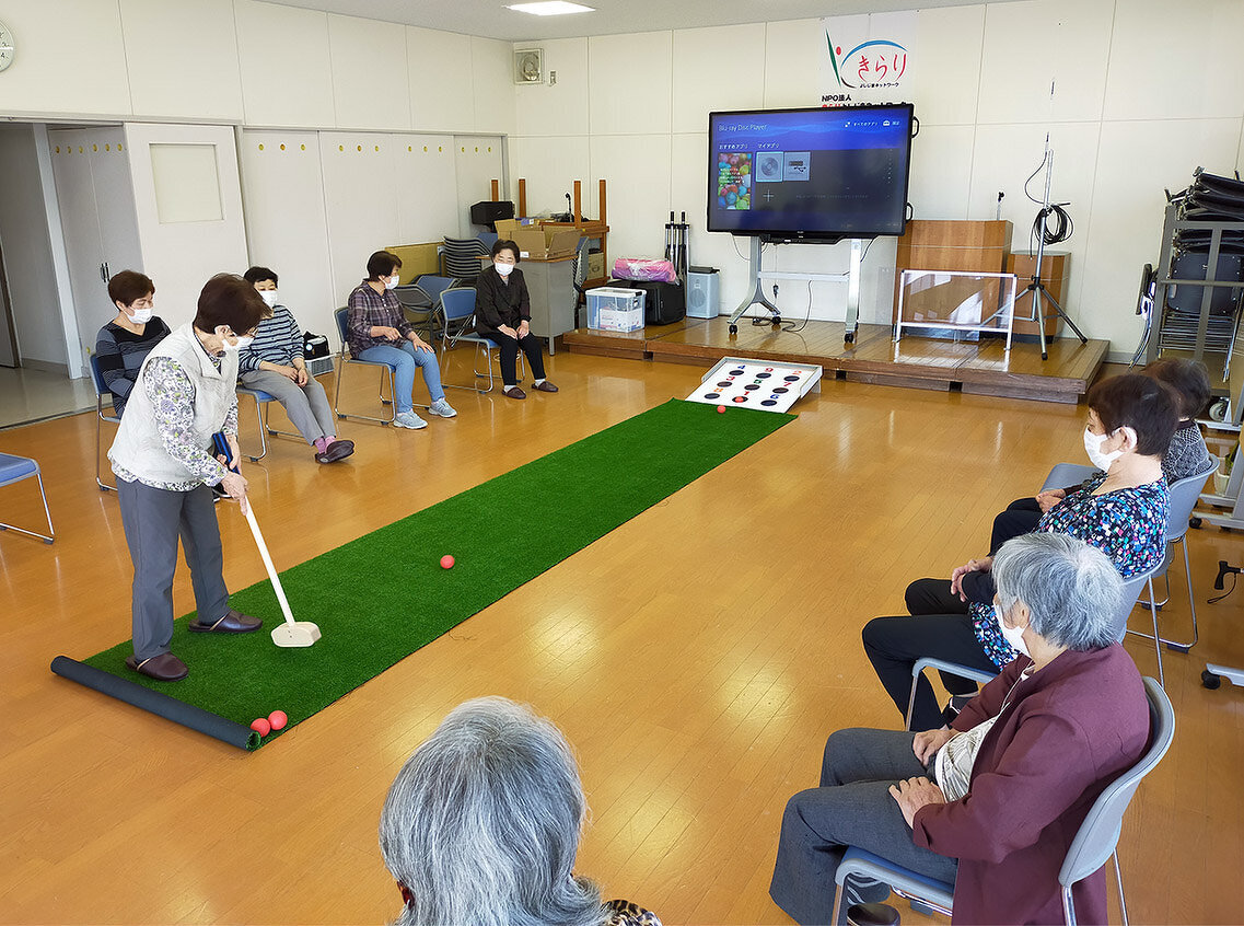 写真：きらきらサロンの様子