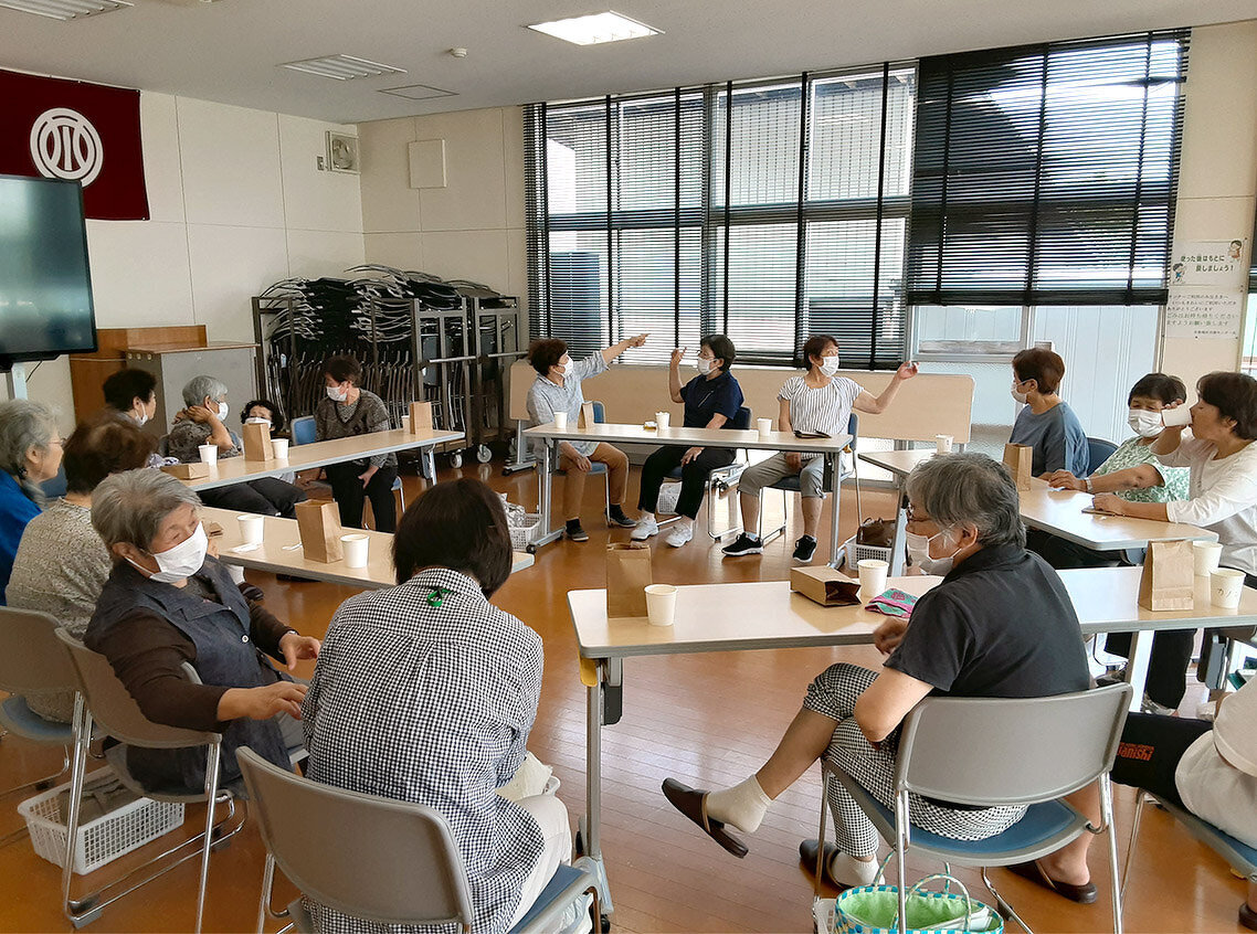 写真：きらきらサロンの様子