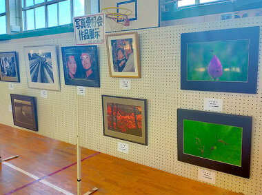 写真：写真愛好会作品展示：吉島ふれあい祭2022の様子