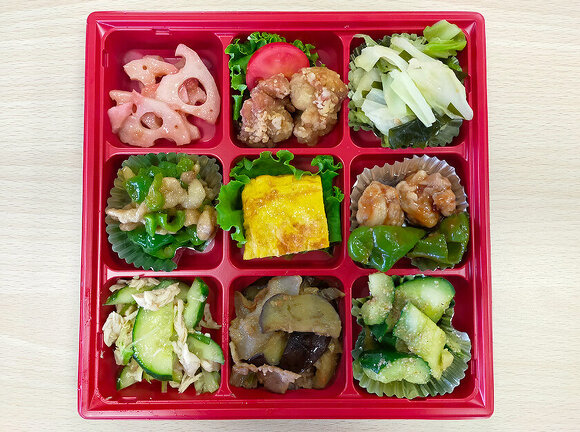 写真：完成した料理：吉島地区趣味の講座その3「お父さんの料理教室」