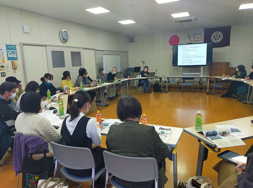 写真：移住の促進につながる新たなプロジェクト 農村移住、女性が農村で自立した暮らし方、働き方研修会の様子