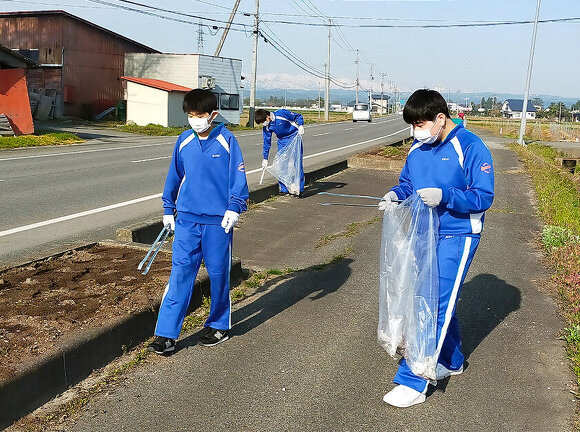 ふれあいの道路愛護事業の様子