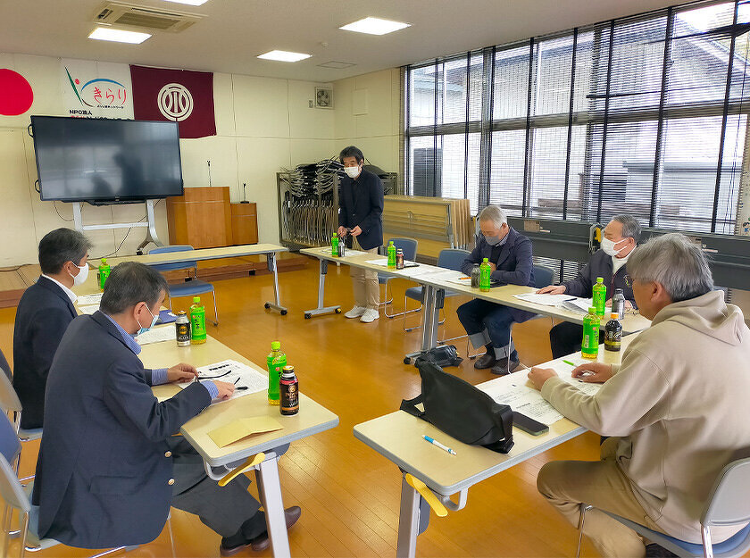 置賜地区スポーツクラブ関係機関懇談会参加の様子