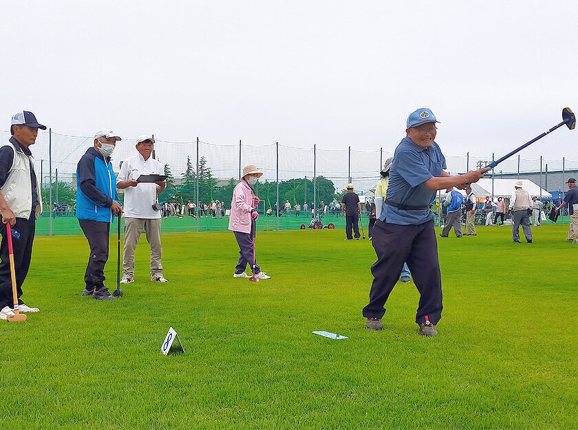 川西町健康レクリエーション大会の様子