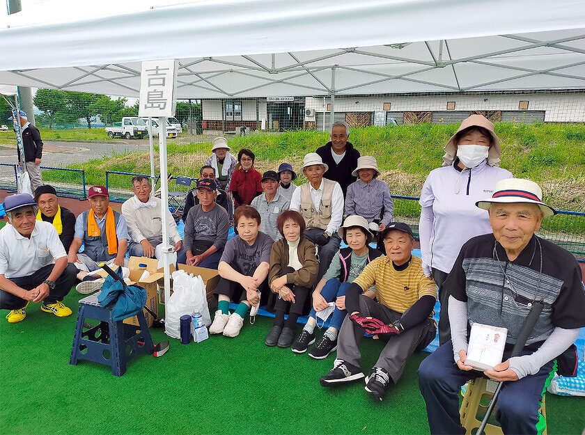 川西町健康レクリエーション大会の様子