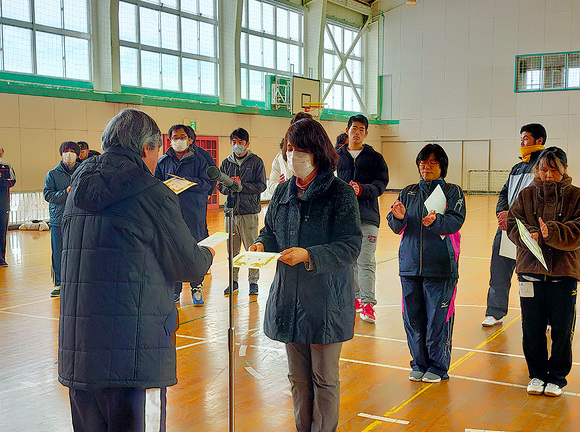 写真：吉島地区冬のスポーツの祭典 冬季スポーツレクリエーション大会の様子