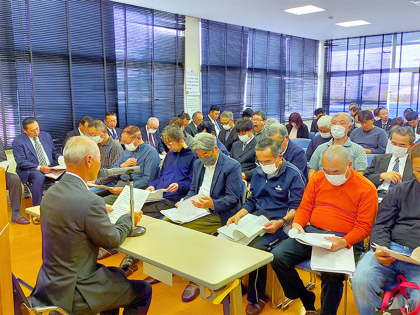 写真：令和6年度きらりよしじまネットワーク・吉島地区各団体総会の様子