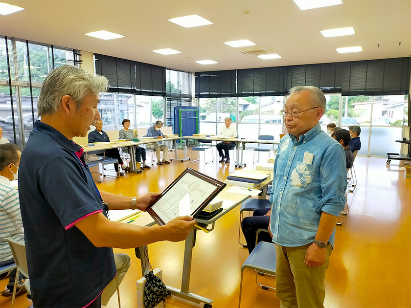 写真：日赤吉島地区協賛委員会総会の様子