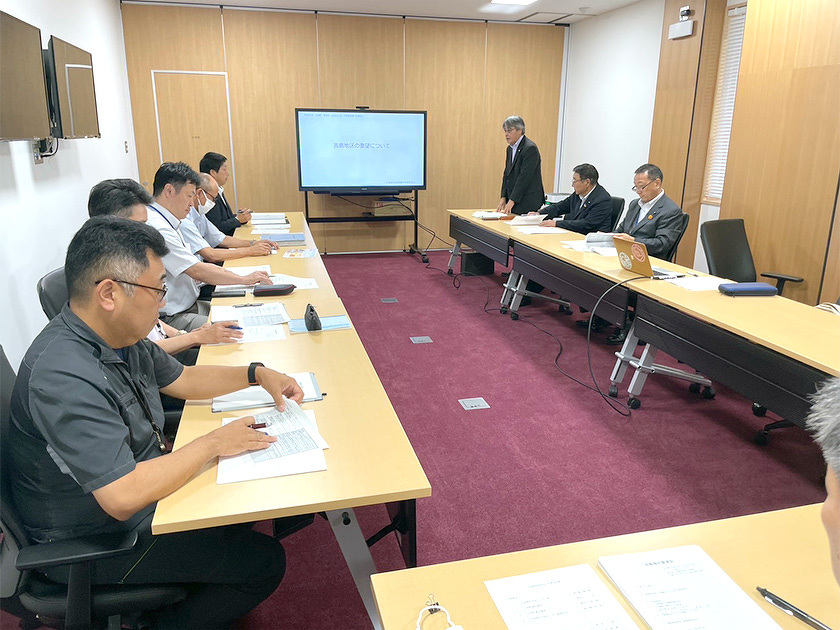 写真:川西町吉島地区要望会