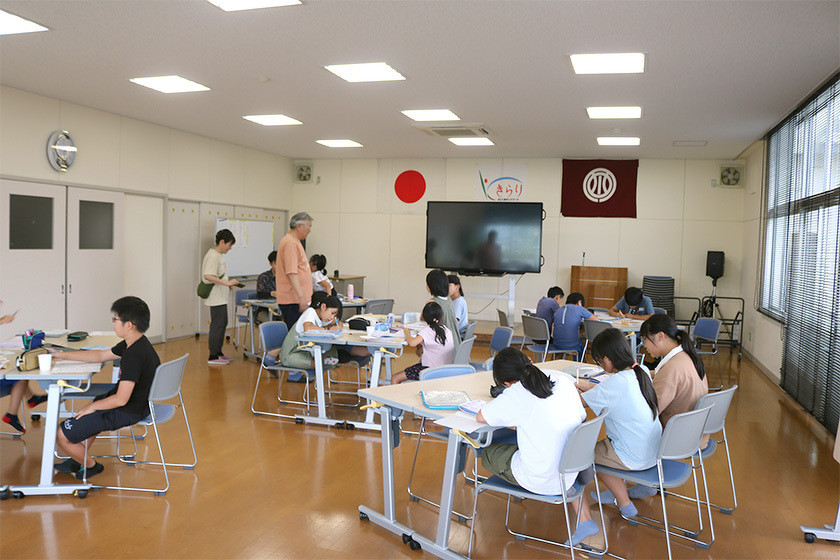 写真：わんぱくキッズスクール通学合宿