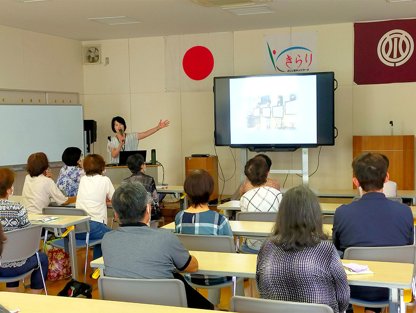写真：認知症サポーター養成講座の様子