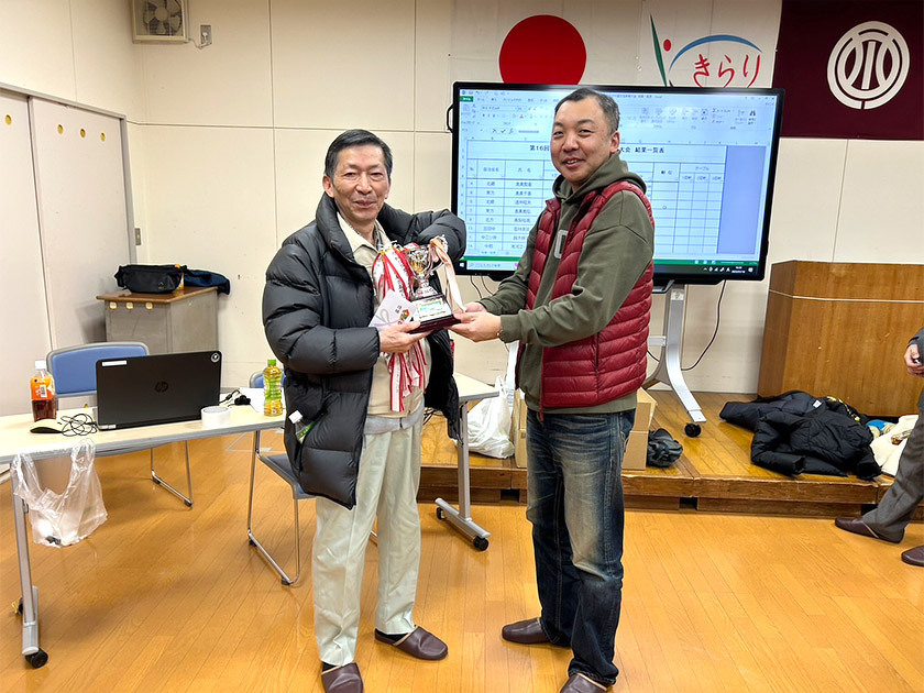 写真：吉島地区世代間交流事業「麻雀大会冬の陣」