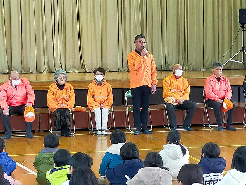 写真：よしじまっ子見守り隊感謝の会