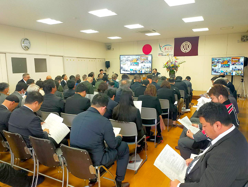 写真：令和7年度きらりよしじまネットワーク 吉島地区各団体総会のようす