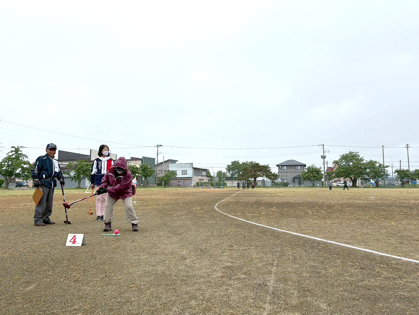 吉島地区シルバー健康レクリエーション大会の様子
