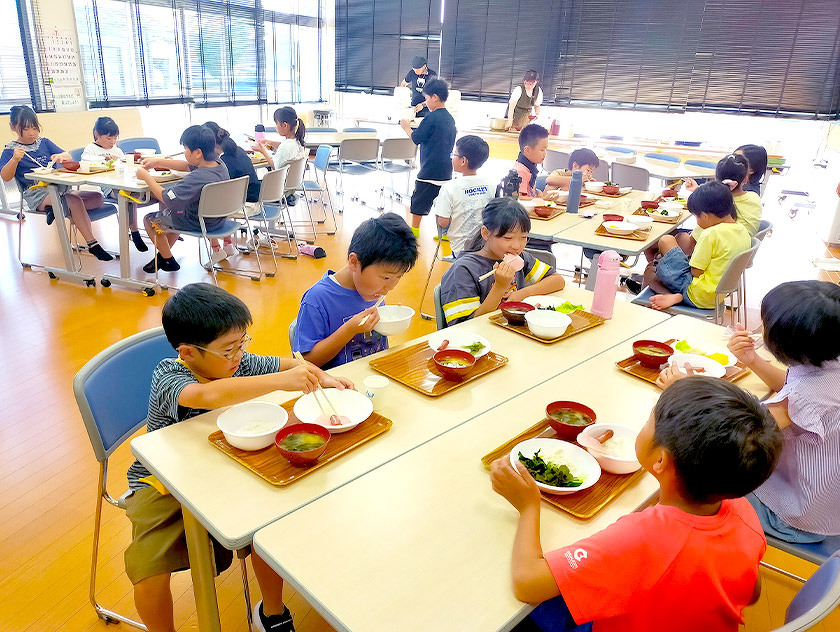 写真：2025年わんぱくキッズスクールのようす