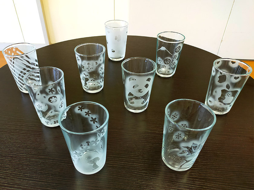 サンドブラスト過去の作品