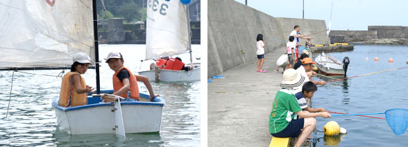 海水浴とヨット体験で夏の海を満喫！わんぱくキッズ移動学習会